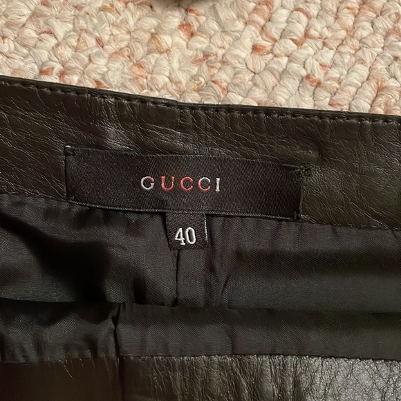 Gucci Leather Skirt - Picture 4 of 9